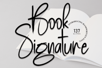 Craft Your Own Signature Font for Books